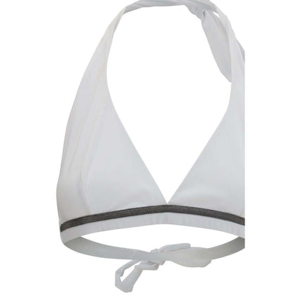 Brunello Cucinelli White Polyamide Bikini