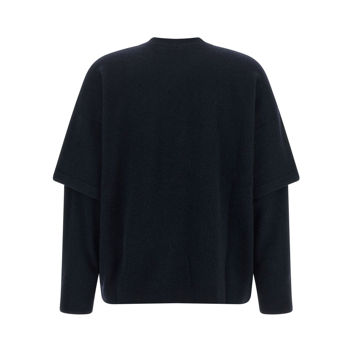 Darkpark Blue Merino Wool Cardigan