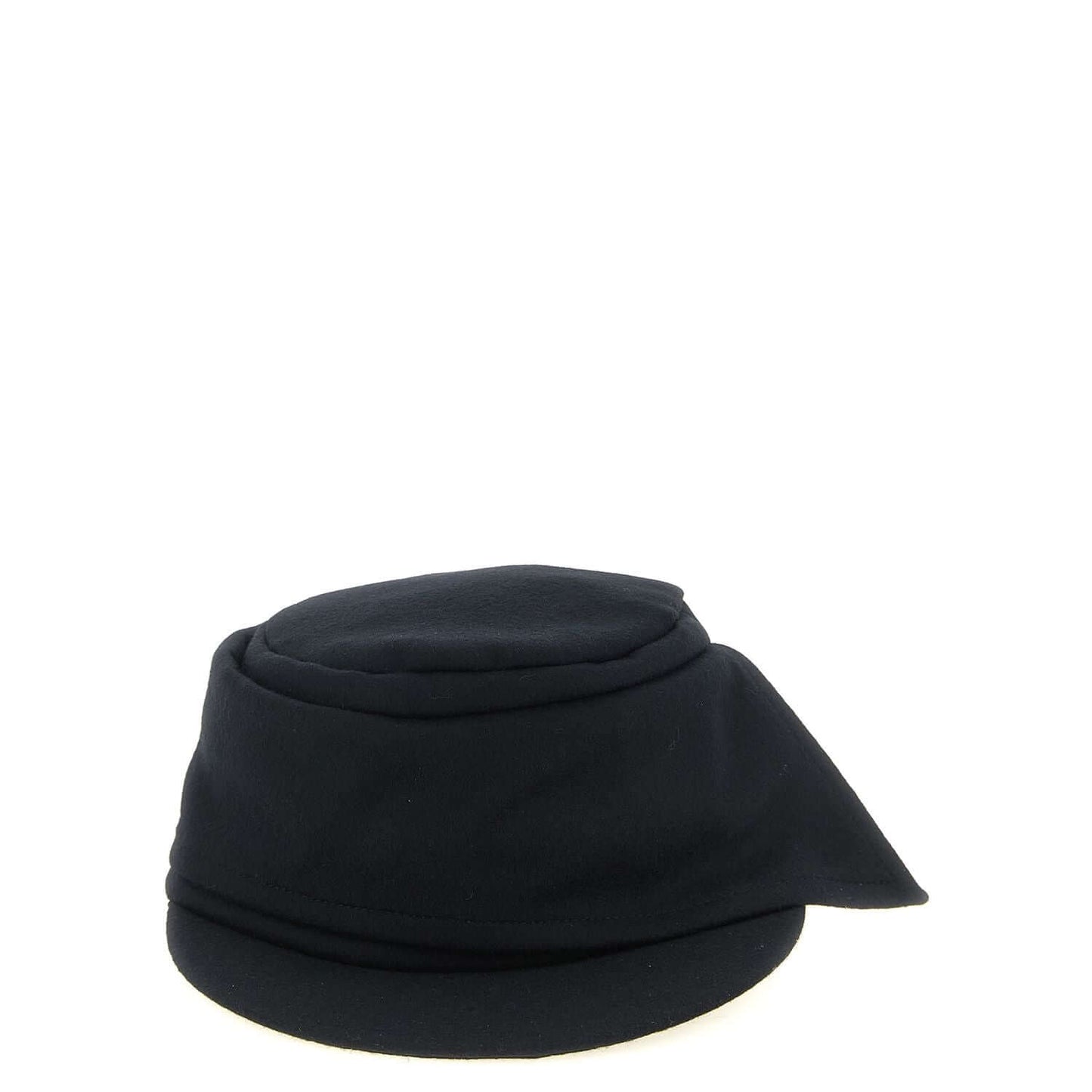 Yohji Yamamoto Black Polyamide Cap (Baseball Hat)