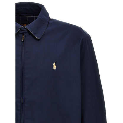 Polo Ralph Lauren Blue Polyester Bomber