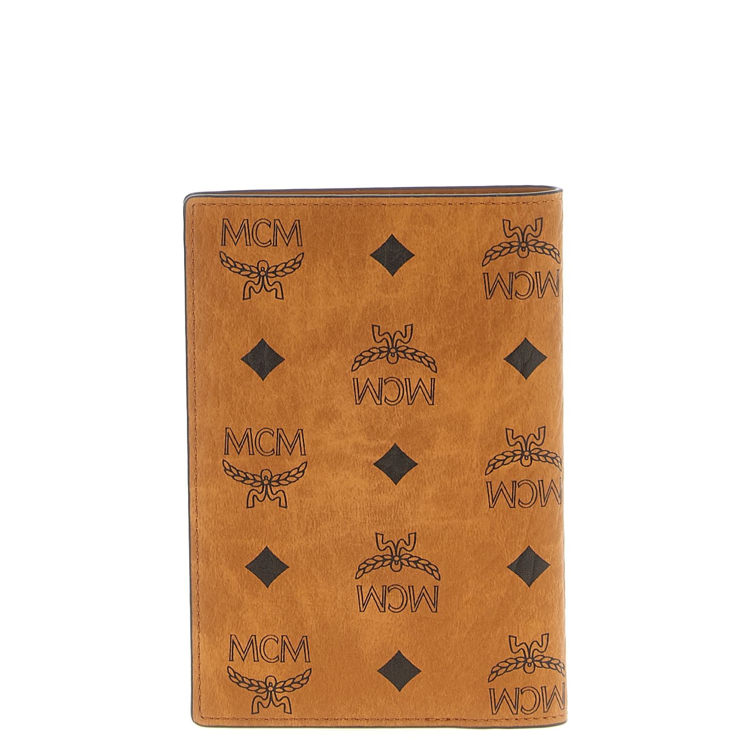 MCM Brown Polyethylene Wallet