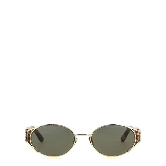 Saint Laurent Brown Acetate Sunglasses