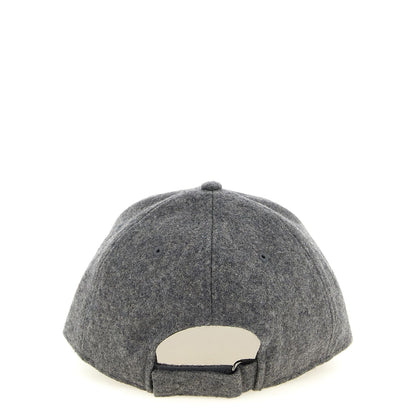 Ballantyne Gray Wool Cap (Baseball Hat)