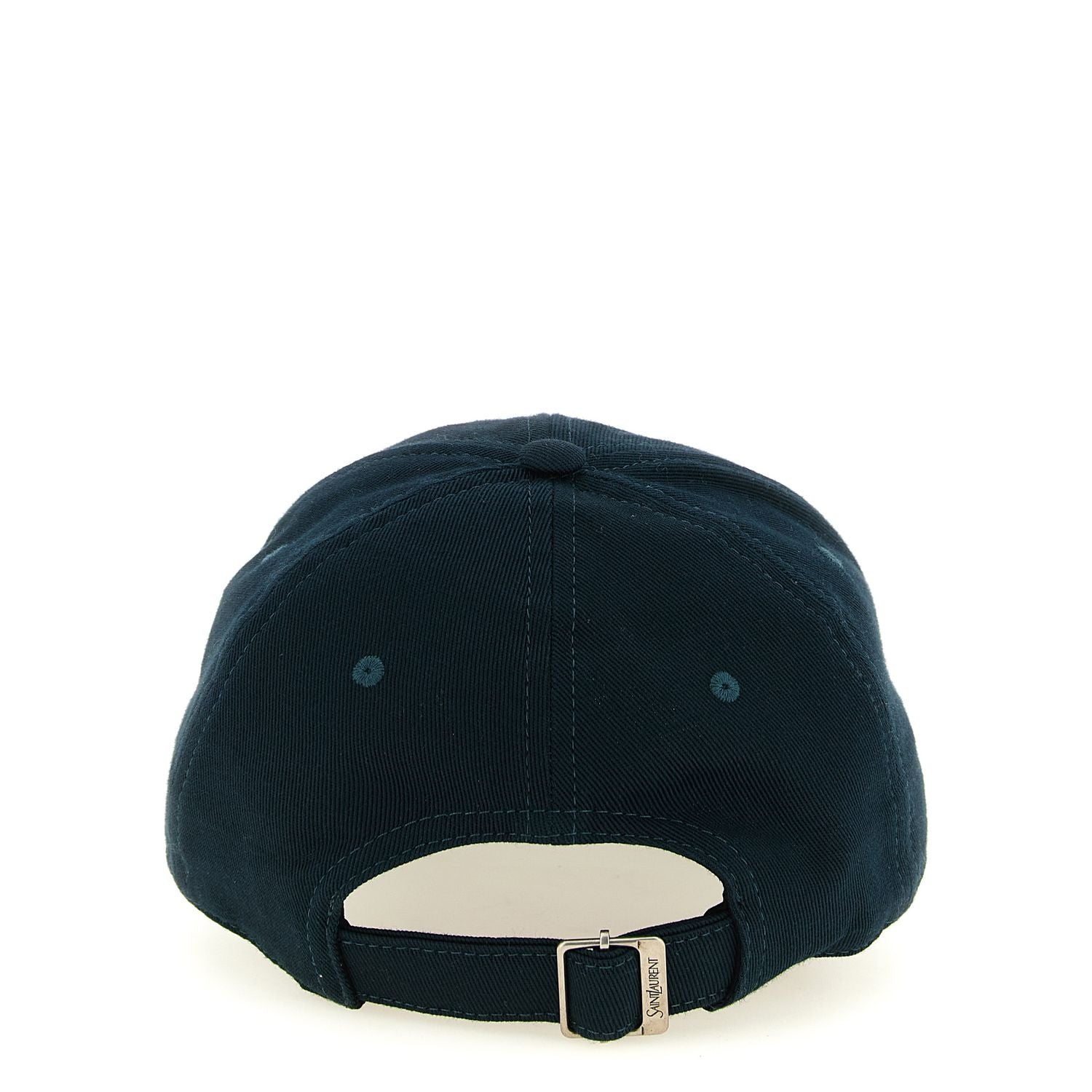 Saint Laurent Bicolor Cotton Cap (Baseball Hat)