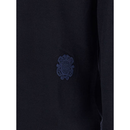 Dolce & Gabbana Blue Virgin Wool Cardigan