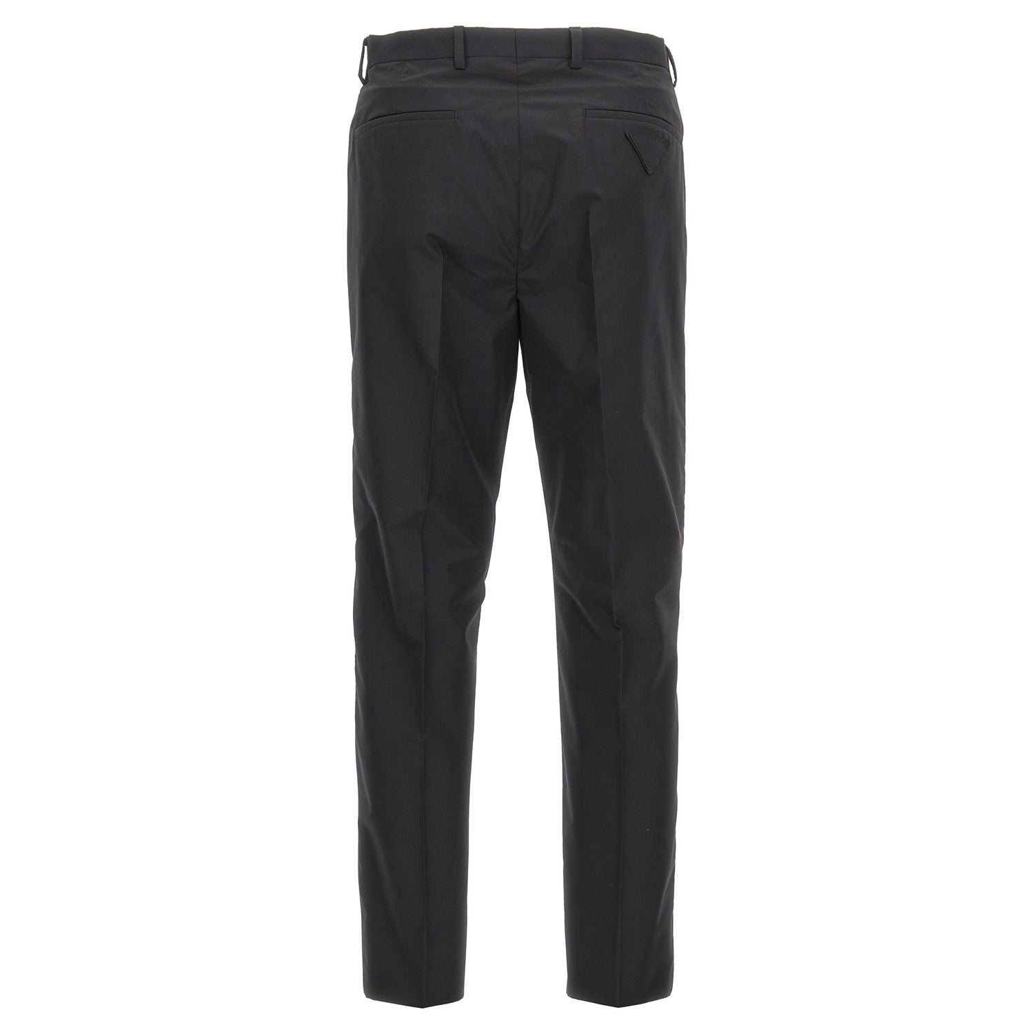 Prada Black Cotton Dress Pants