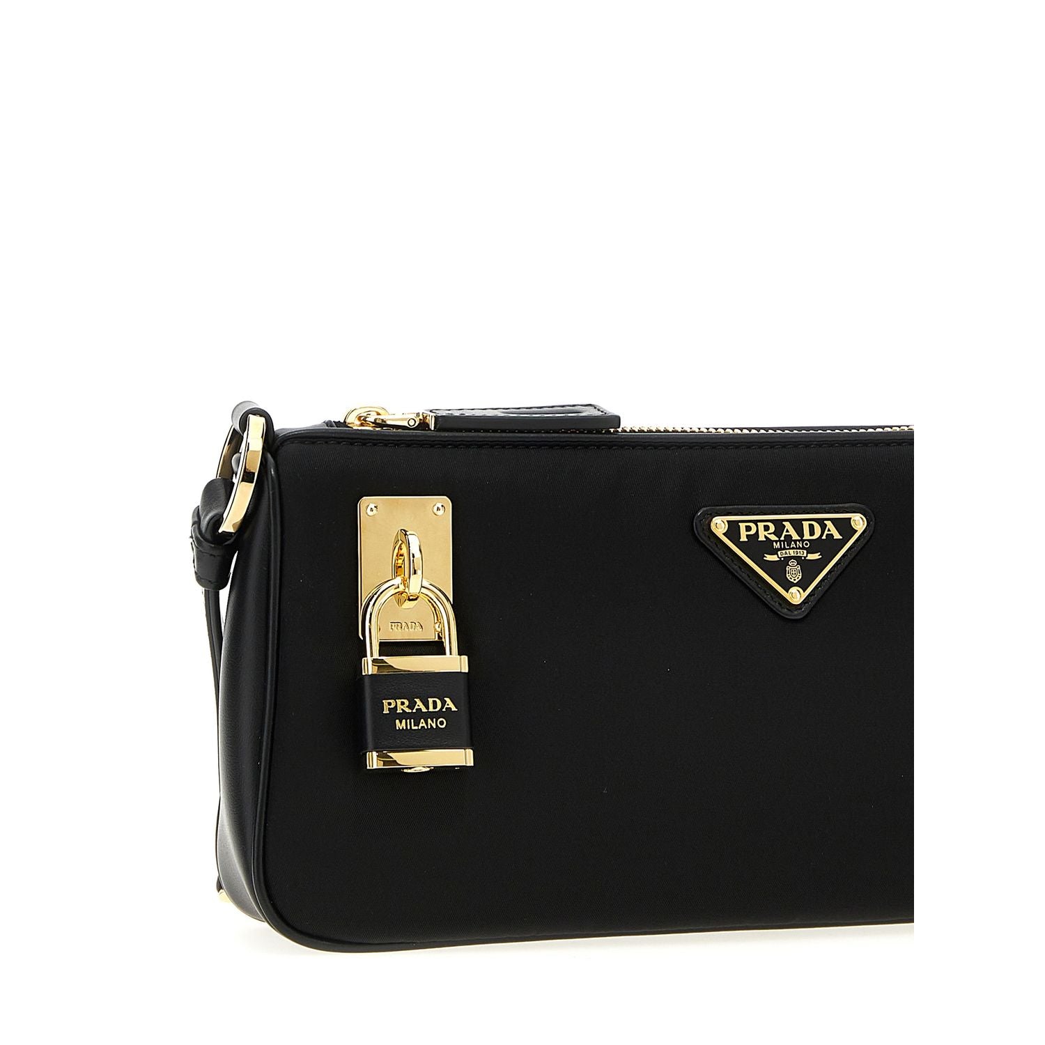 Prada Black Polyamide Shoulder Bag