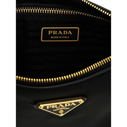Prada Black Polyamide Shoulder Bag