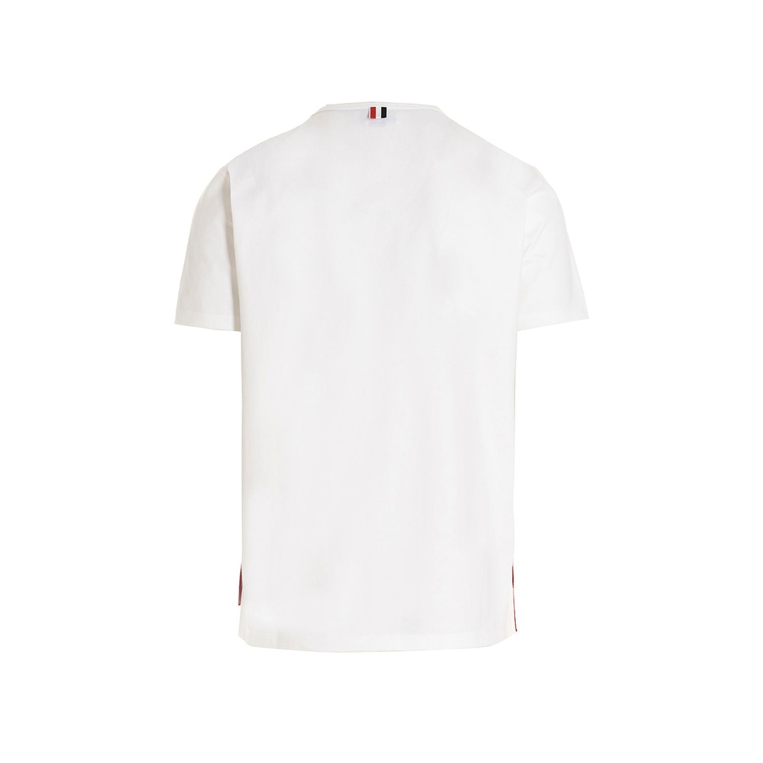 Thom Browne White Cotton T-Shirt