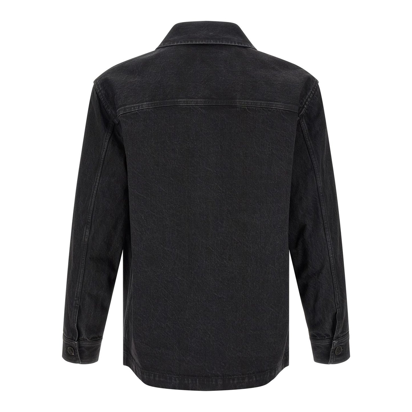 Saint Laurent Black Cotton Blouse