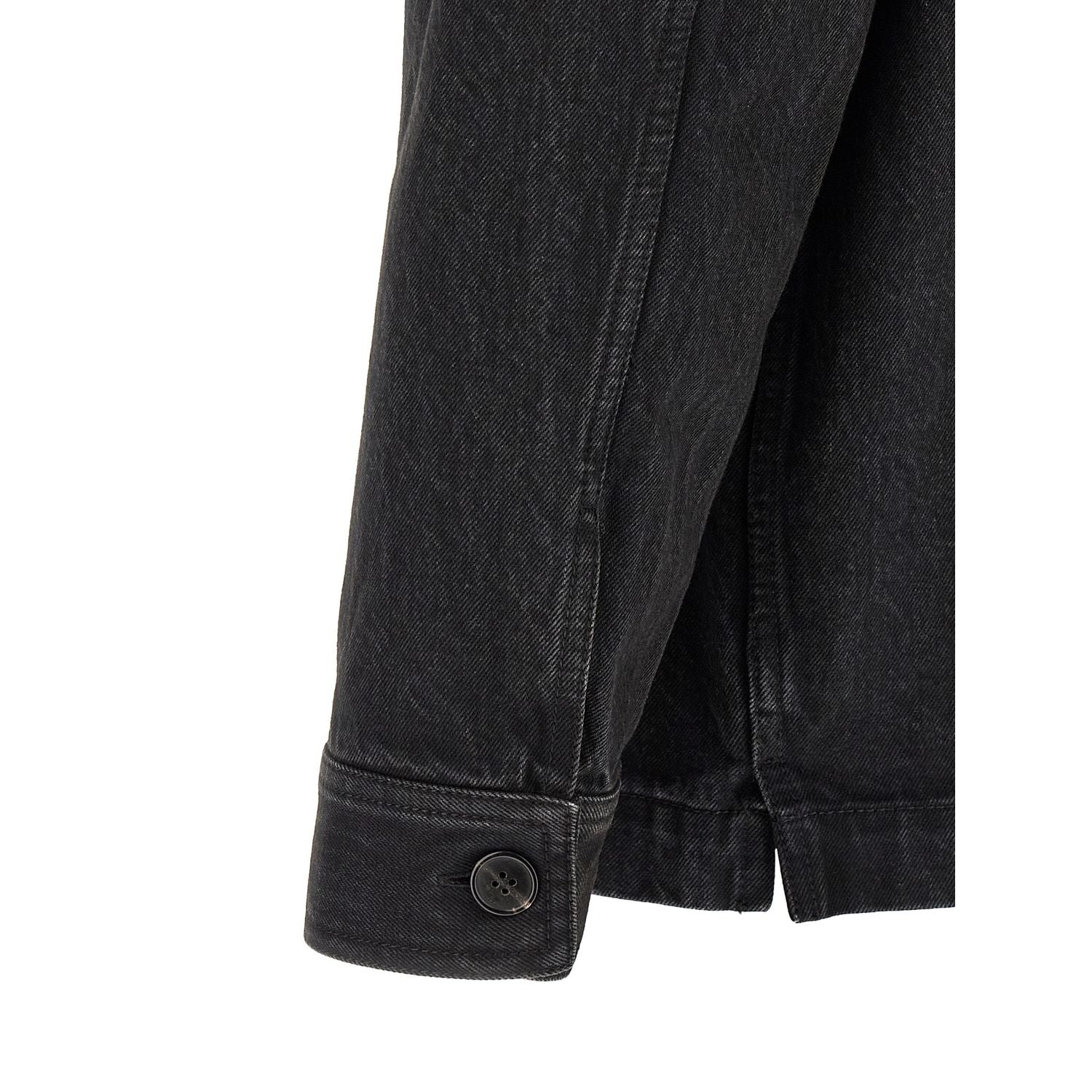 Saint Laurent Black Cotton Blouse