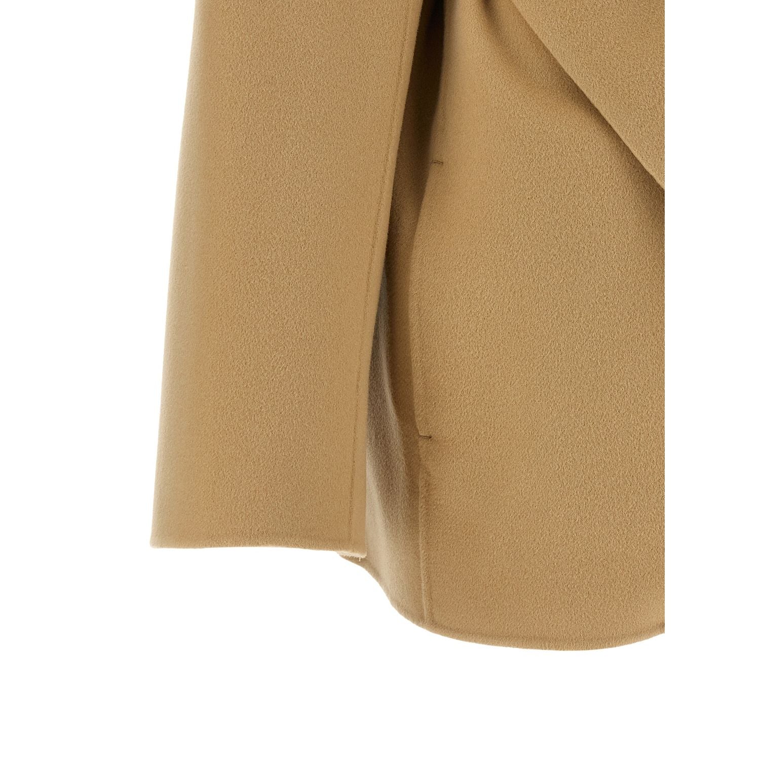 Sportmax Beige Wool Coat