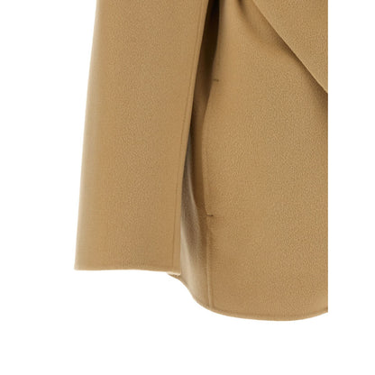 Sportmax Beige Wool Coat