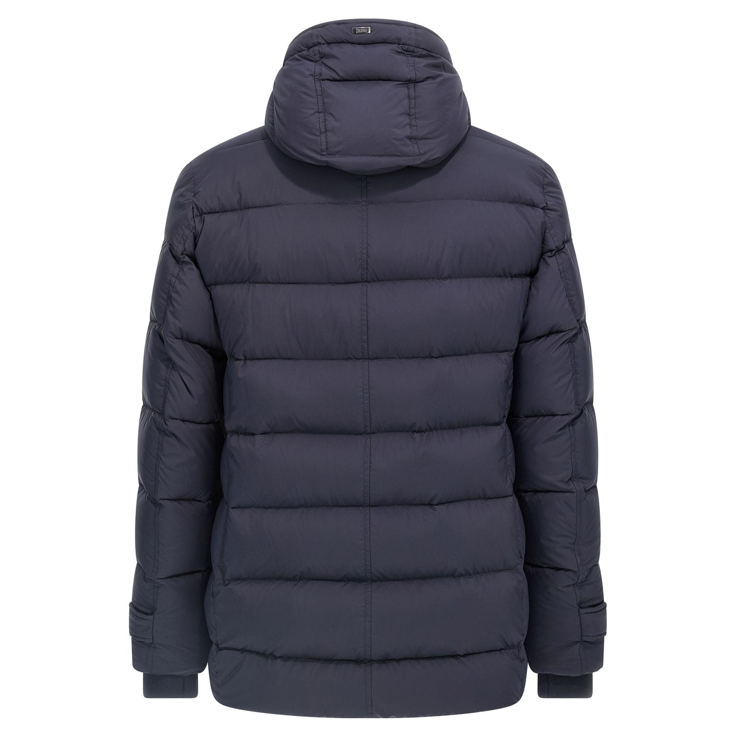Herno Blue Polyamide Full-Length Jacket