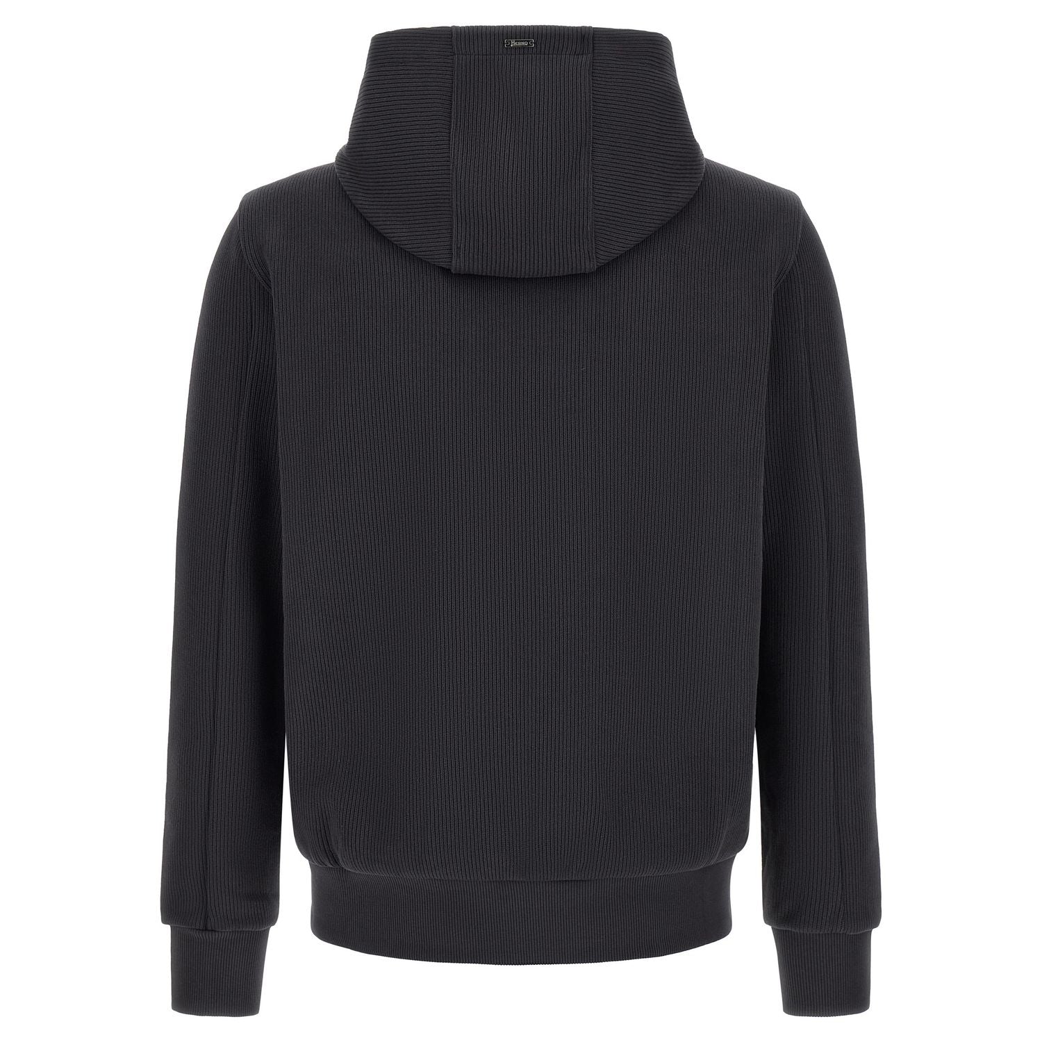 Herno Blue Cotton Shell Jacket