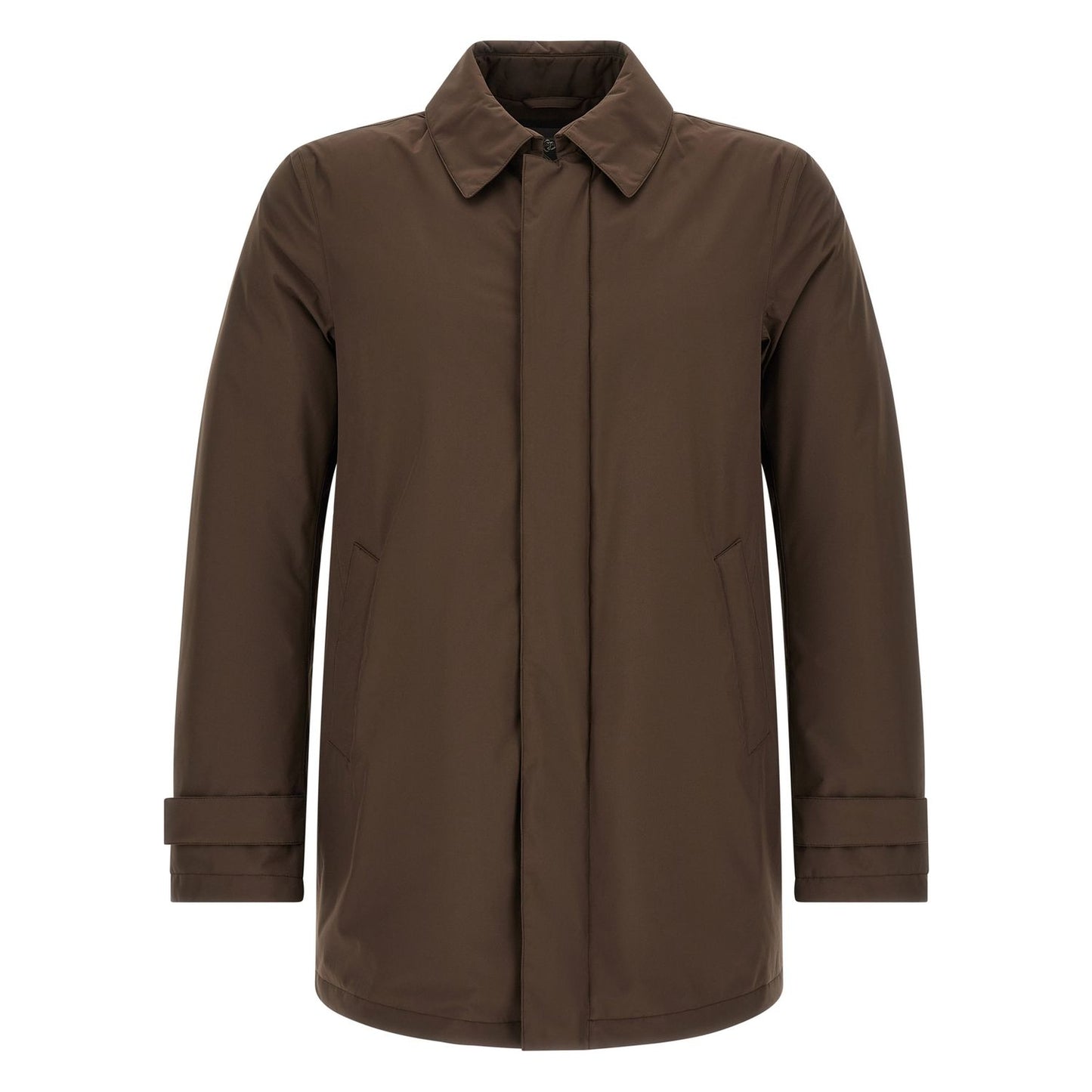 Herno Brown Polyester Parka