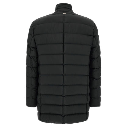 Herno Black Polyamide Full-Length Jacket