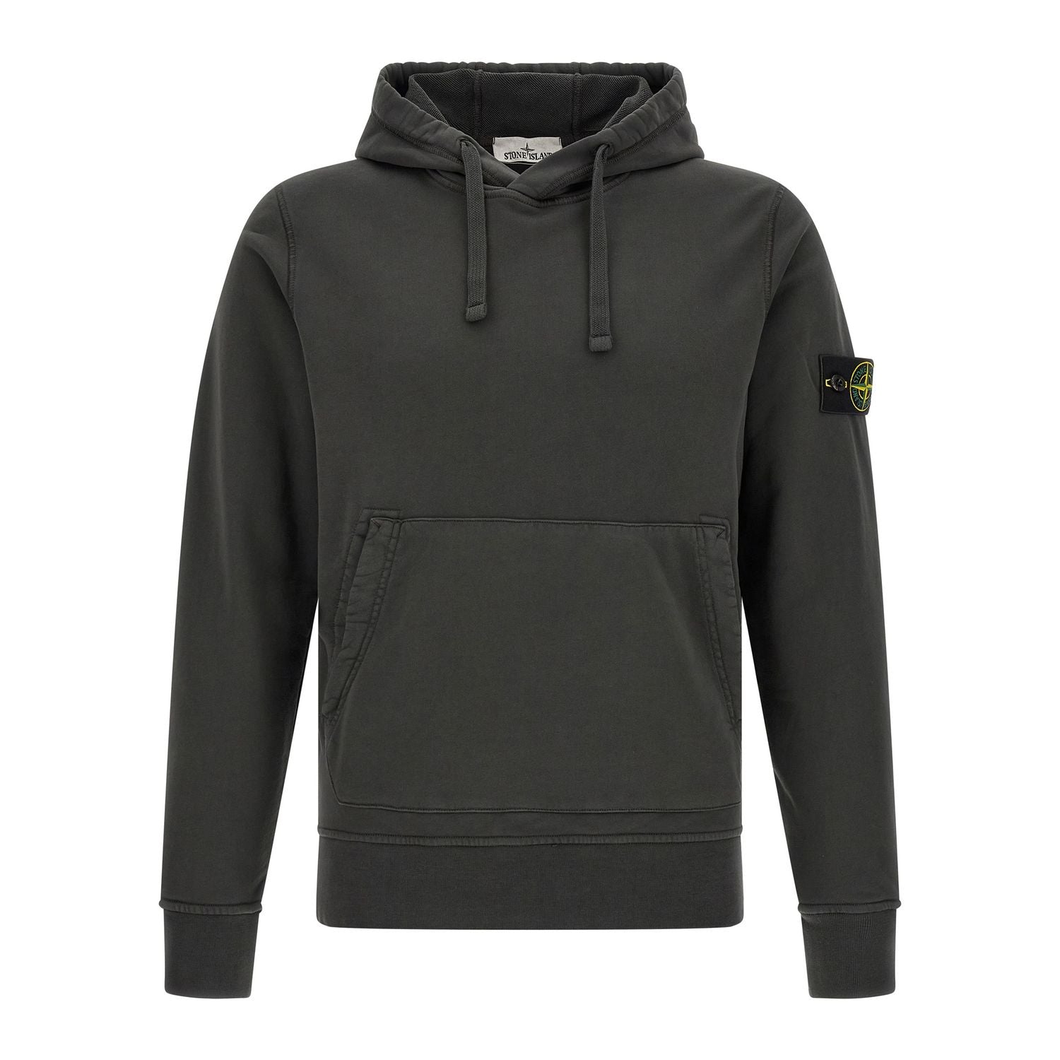 Stone Island Gray Cotton Sweatshirt