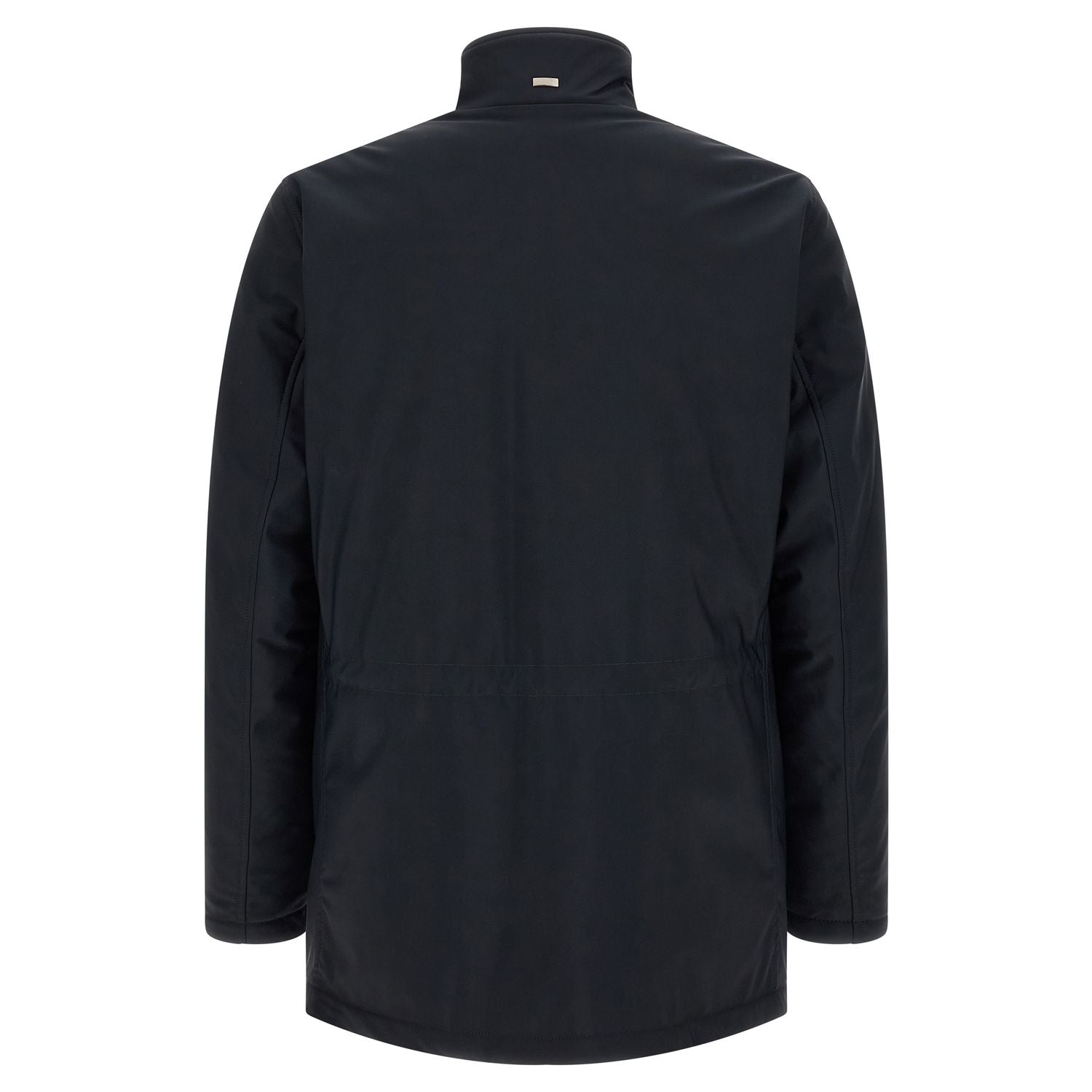 Herno Blue Polyamide Full-Length Jacket