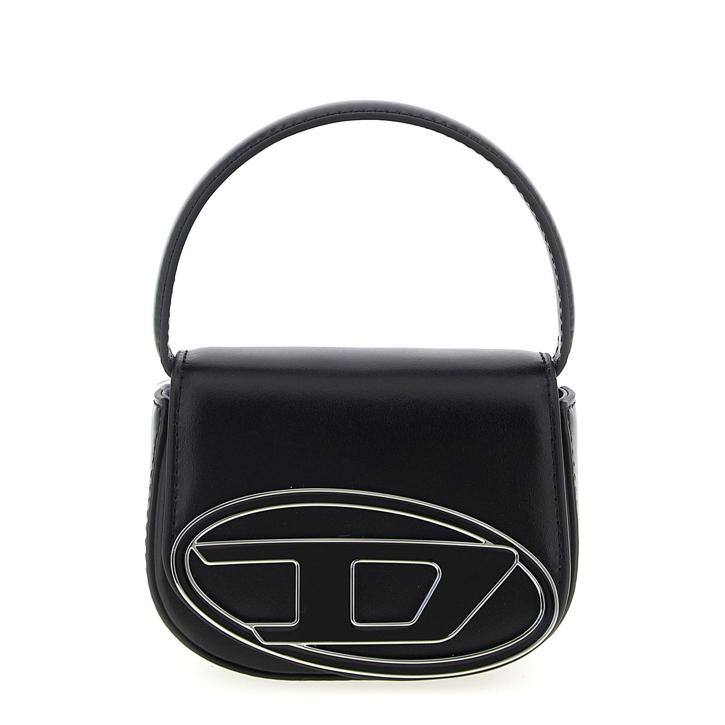 Diesel Black Cowhide Handbag