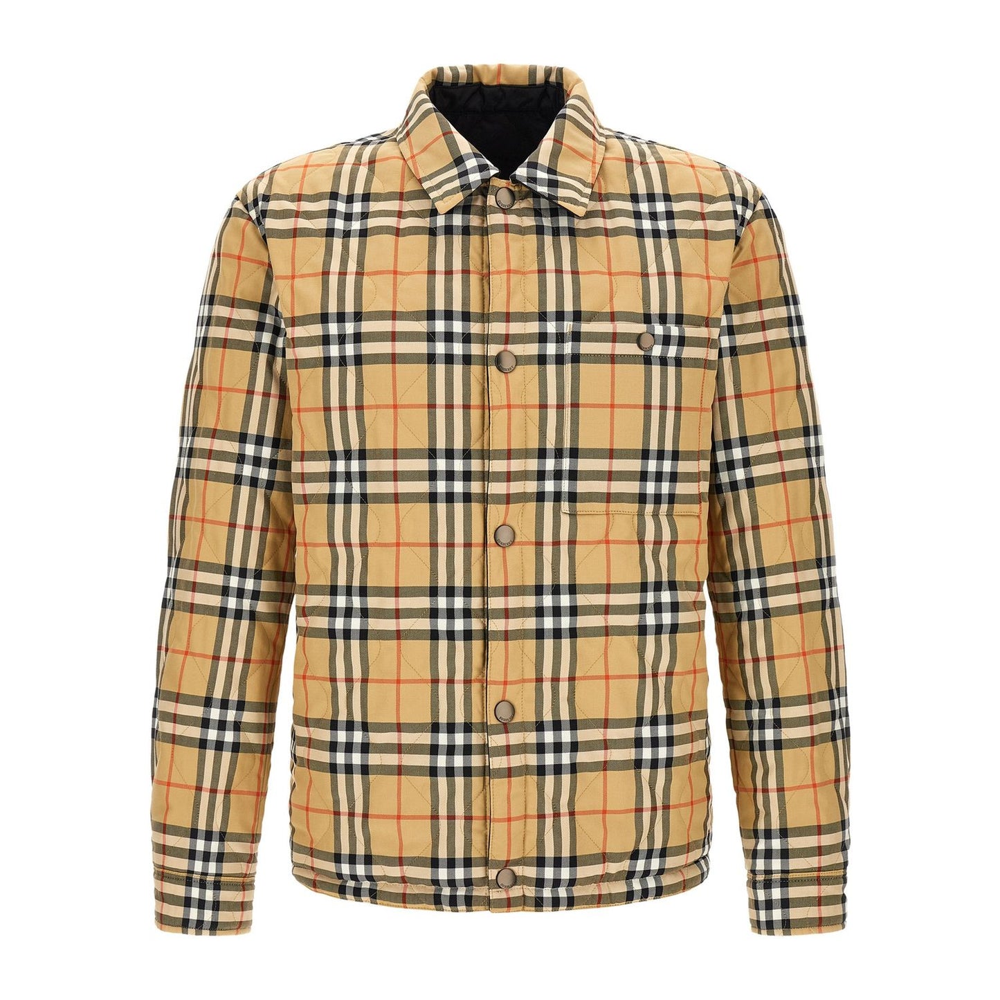 Burberry Black Polyamide Full-Length Jacket