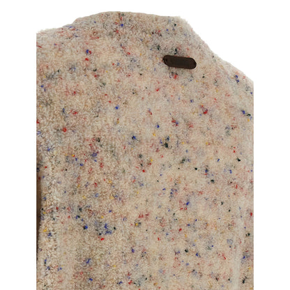 Moschino Multicolor Virgin Wool Cardigan