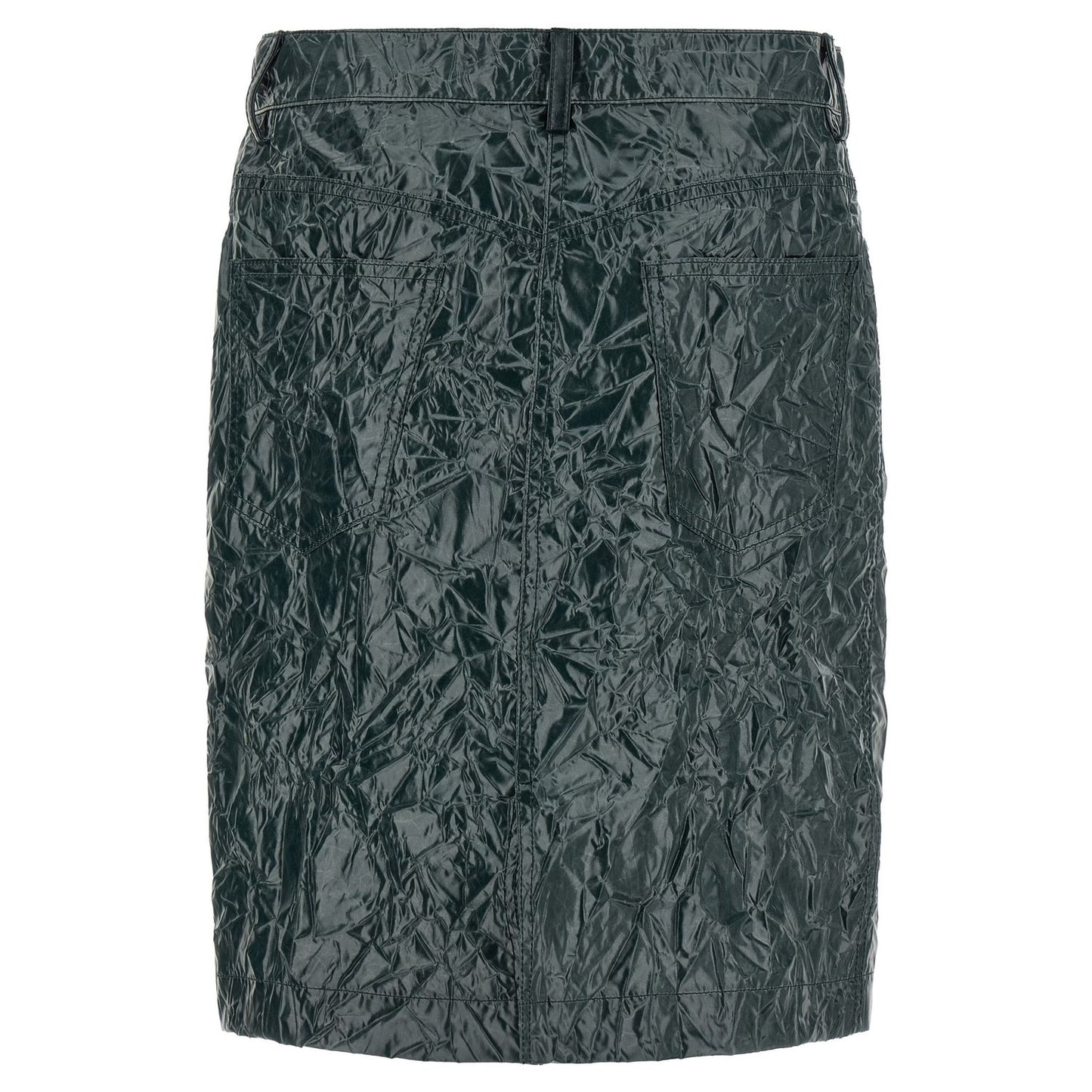 Marni Bicolor Polyester Midi Skirt