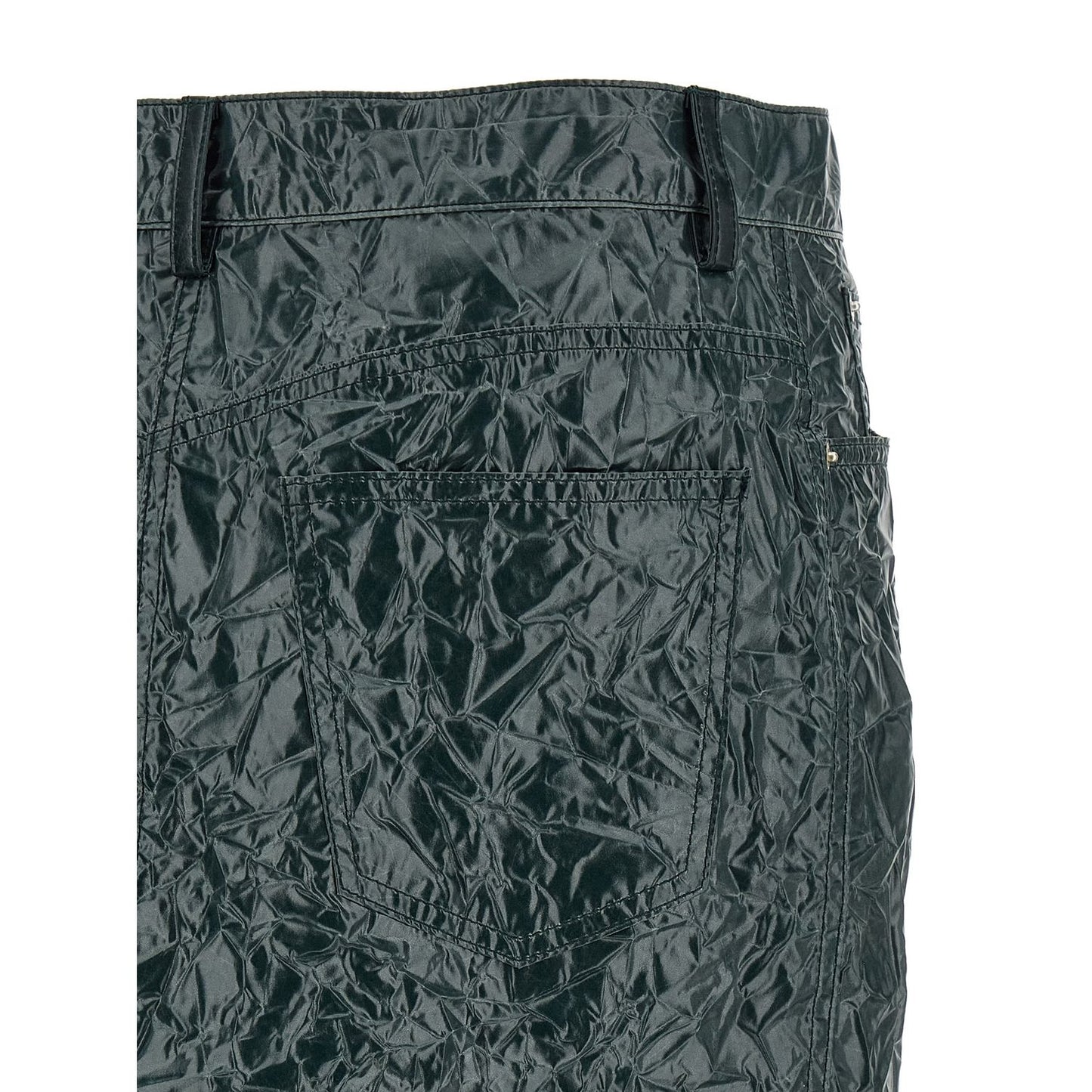 Marni Bicolor Polyester Midi Skirt