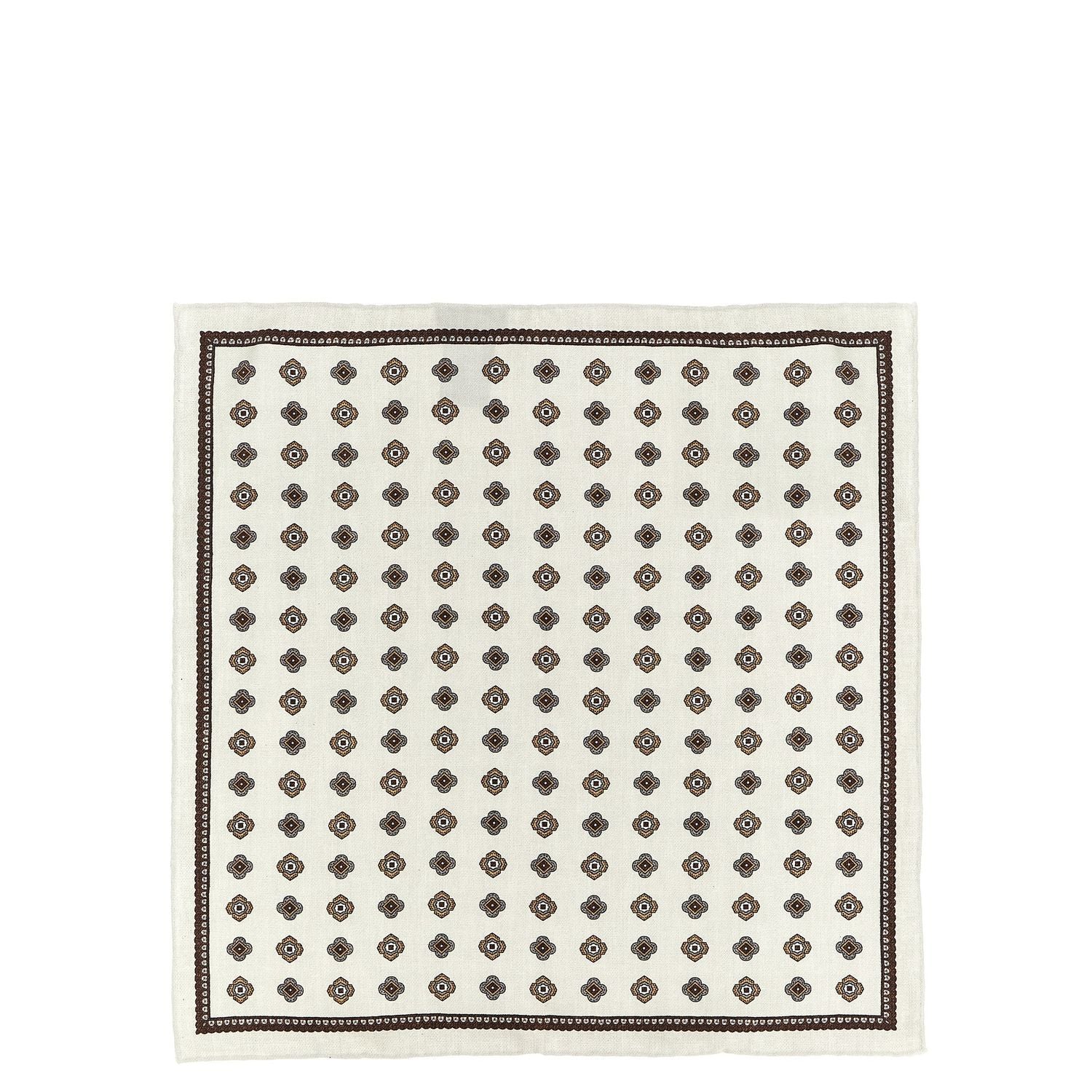 Brunello Cucinelli Multicolor Silk Pocket Square
