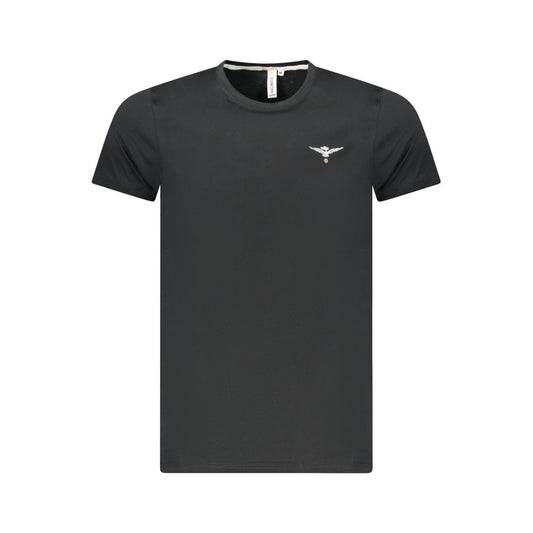 Accademia Militare Black Cotton Men's T-Shirt