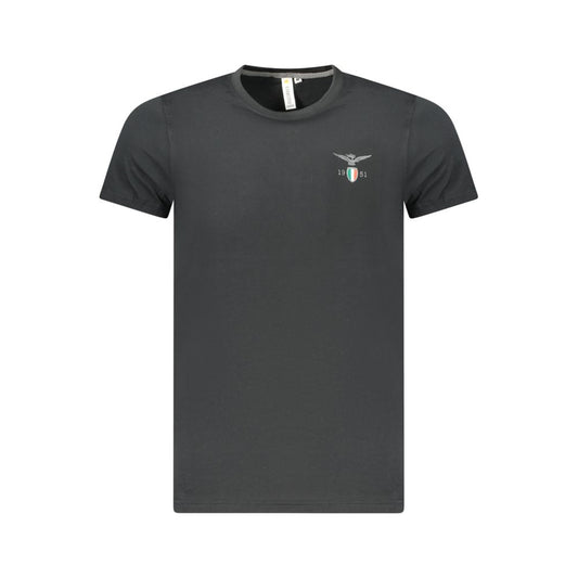 Accademia Militare Black Cotton Men's T-Shirt