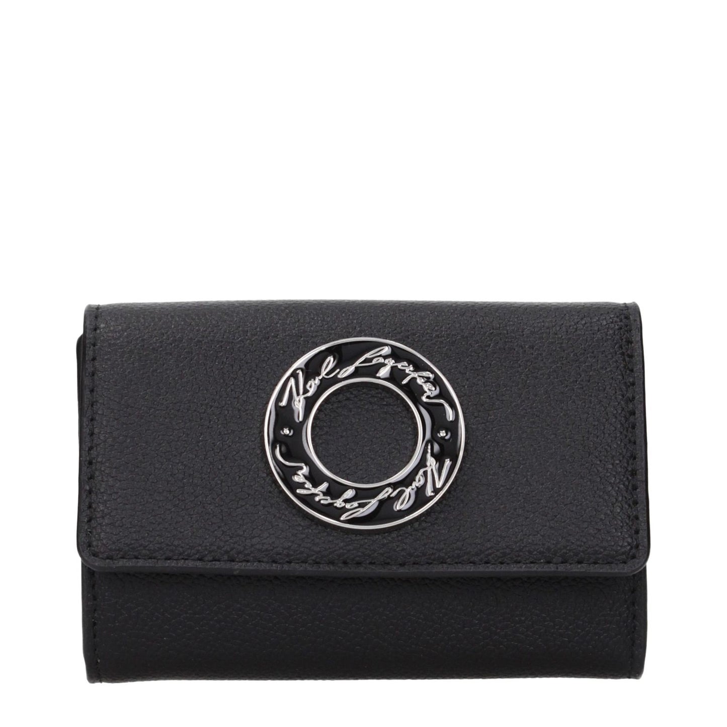 Karl Lagerfeld Black Polyester Wallet