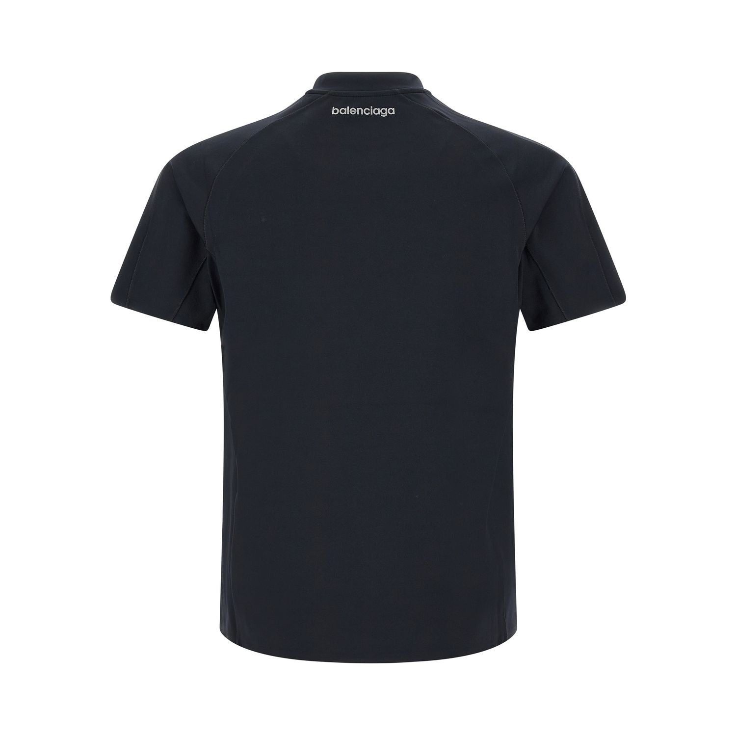 Balenciaga Blue Polyamide T-Shirt