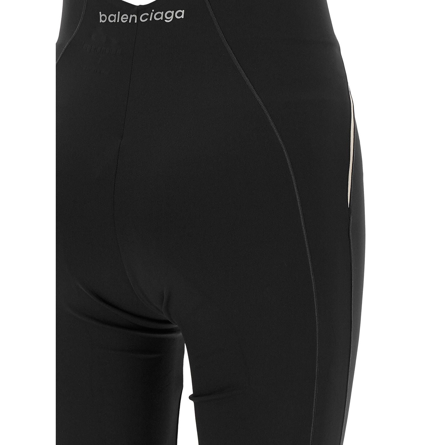 Balenciaga Black Polyamide Jumpsuit