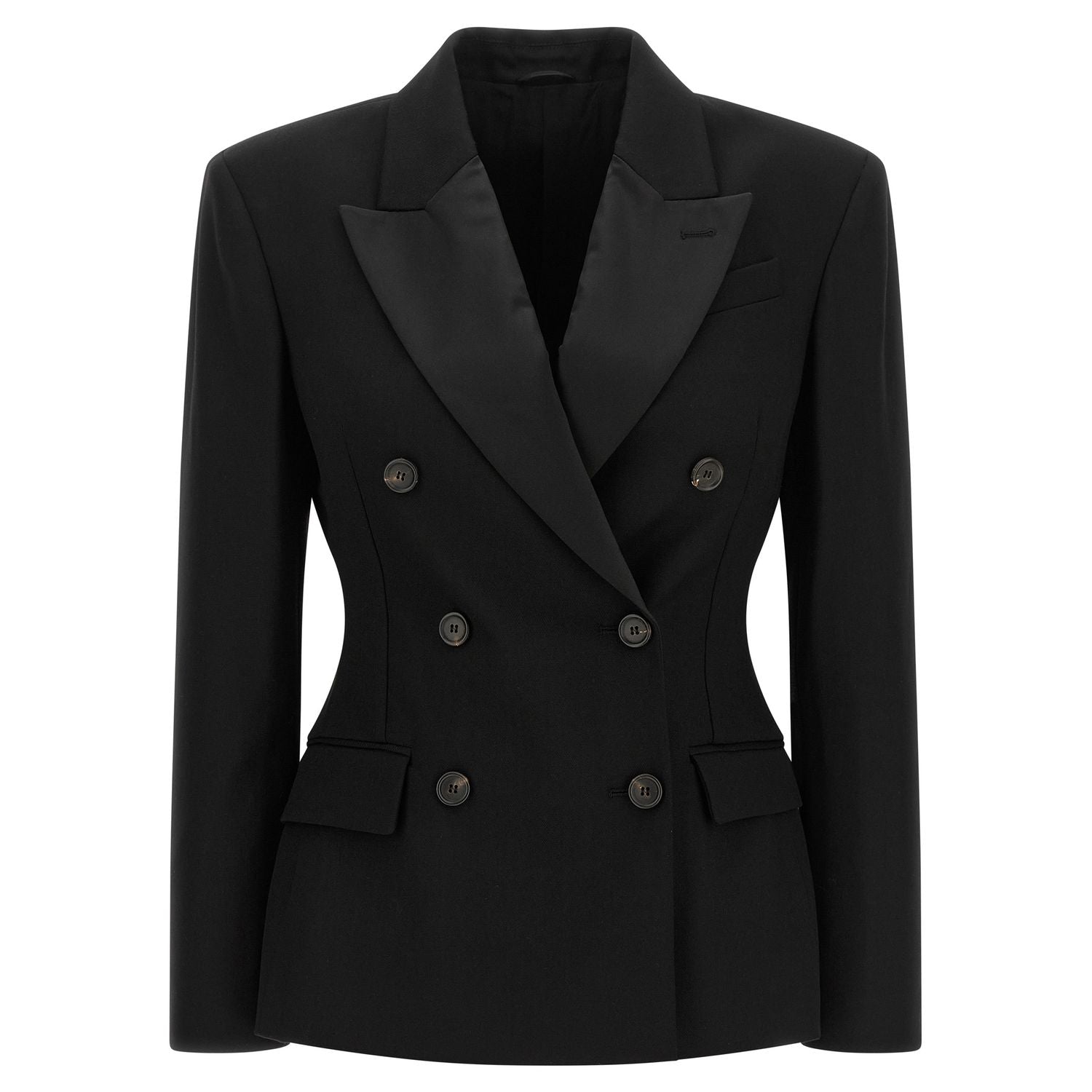 Brunello Cucinelli Black Virgin Wool Blazer