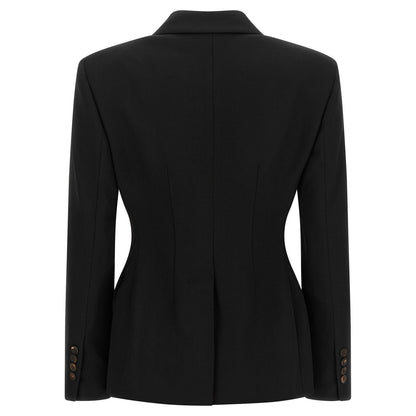 Brunello Cucinelli Black Virgin Wool Blazer