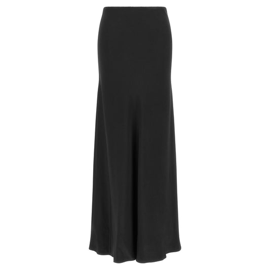 Fabiana Filippi Black Acetate Mini Skirt