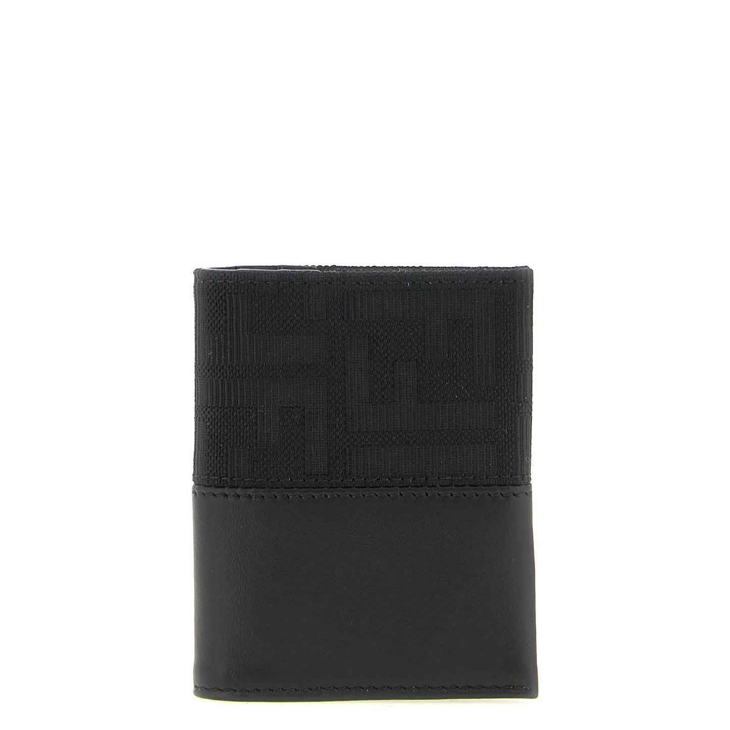 Fendi Black Polyester Cardholder
