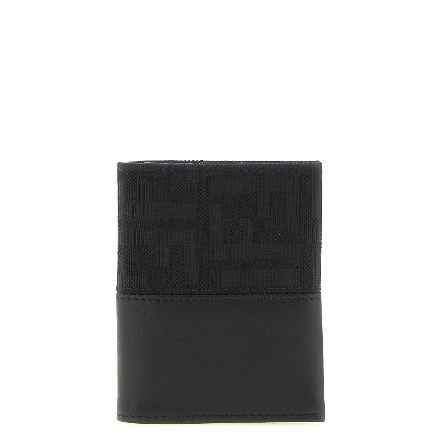 Fendi Black Polyester Cardholder