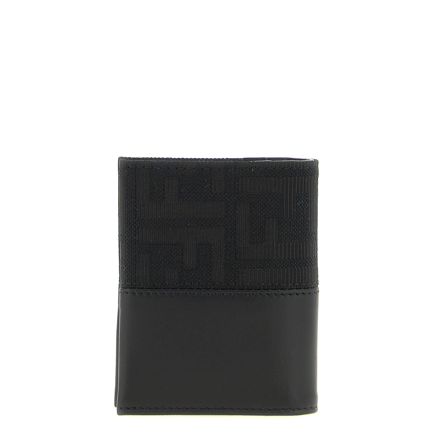 Fendi Black Polyester Cardholder