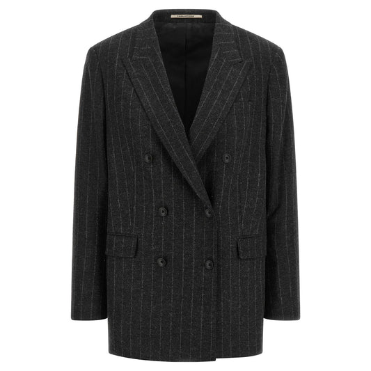 Tagliatore Gray Wool Blazer