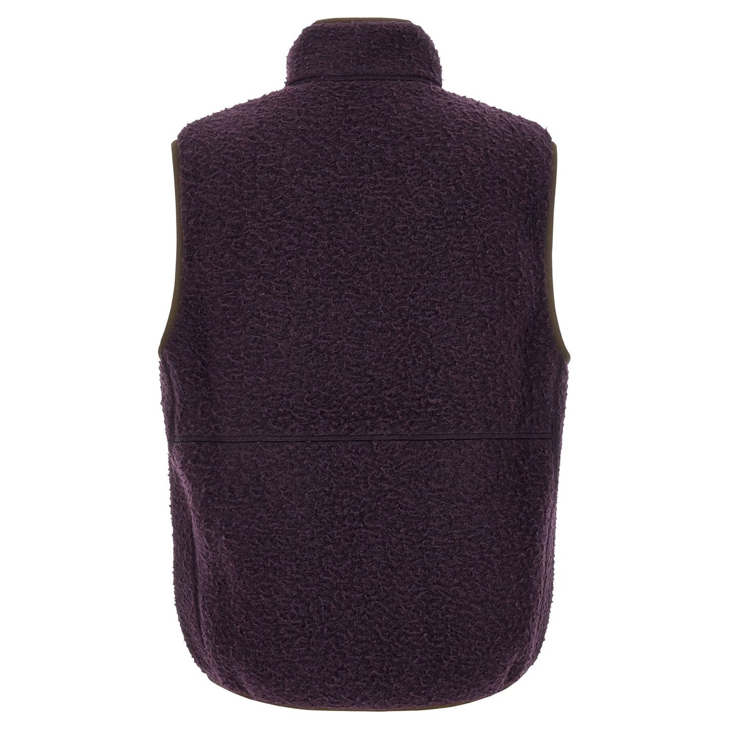 Moncler Purple Polyester Sleeveless Jacket