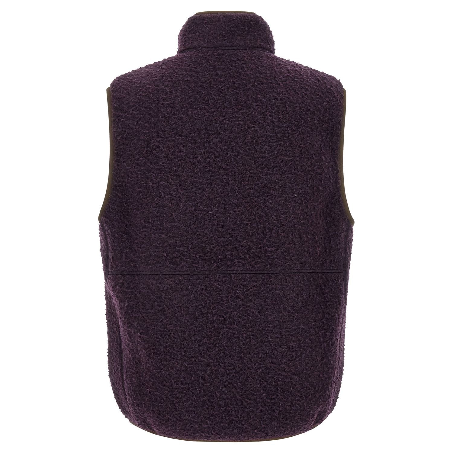 Moncler Purple Polyester Sleeveless Jacket
