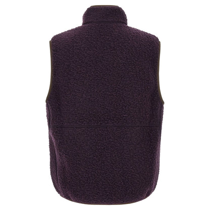 Moncler Purple Polyester Sleeveless Jacket