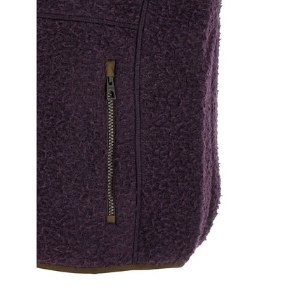 Moncler Purple Polyester Sleeveless Jacket