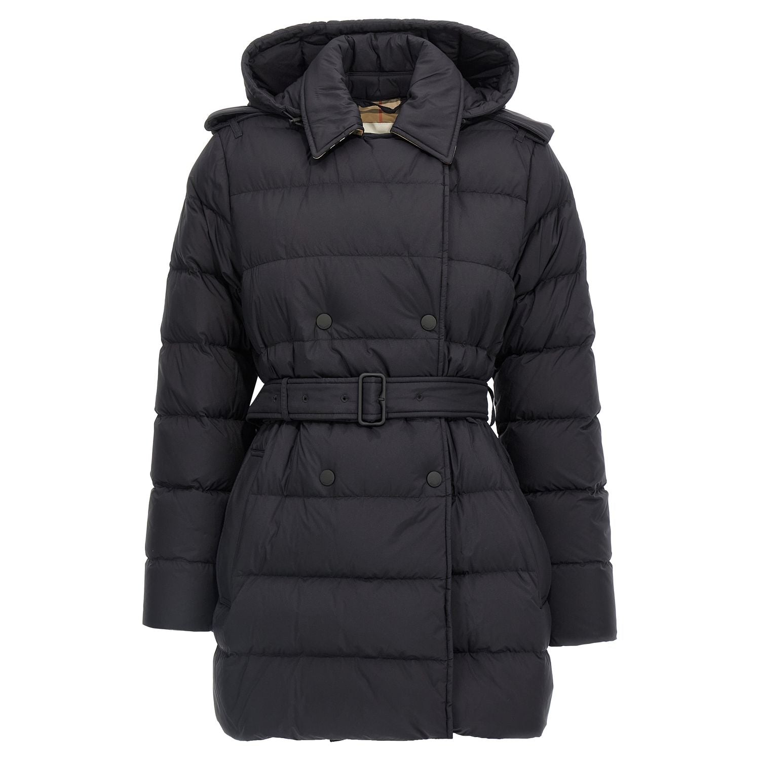Burberry Black Polyamide Coat