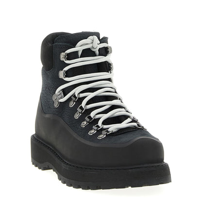 Diemme Black Cowhide Ankle Boots