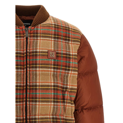 Dsquared² Brown Marabou Bomber