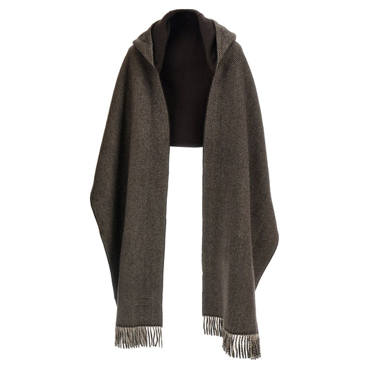 Brunello Cucinelli Brown Cashmere Scarf