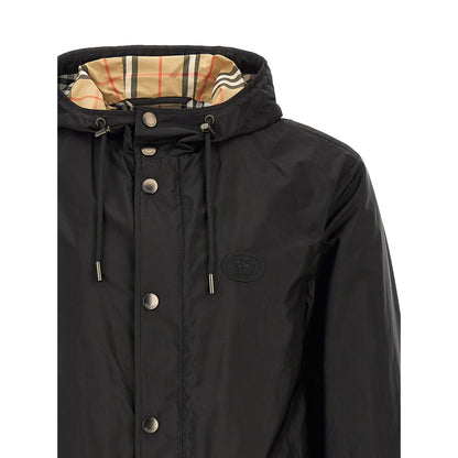 Burberry Black Polyamide Shell Jacket
